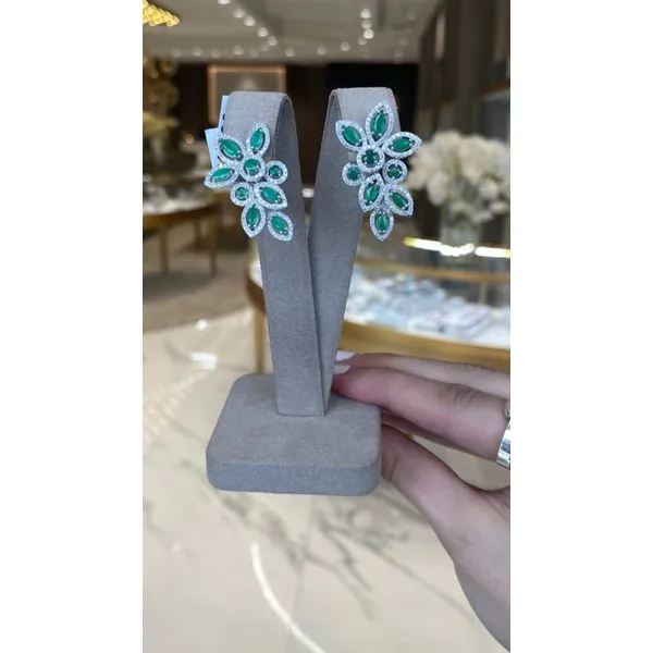 Colored Stone Earring Mollys Jewelers Brooklyn, NY