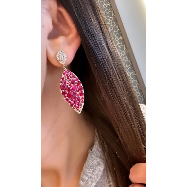 Colored Stone Earring Mollys Jewelers Brooklyn, NY