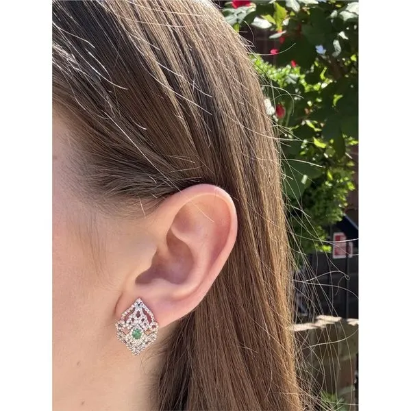 Colored Stone Earring Mollys Jewelers Brooklyn, NY