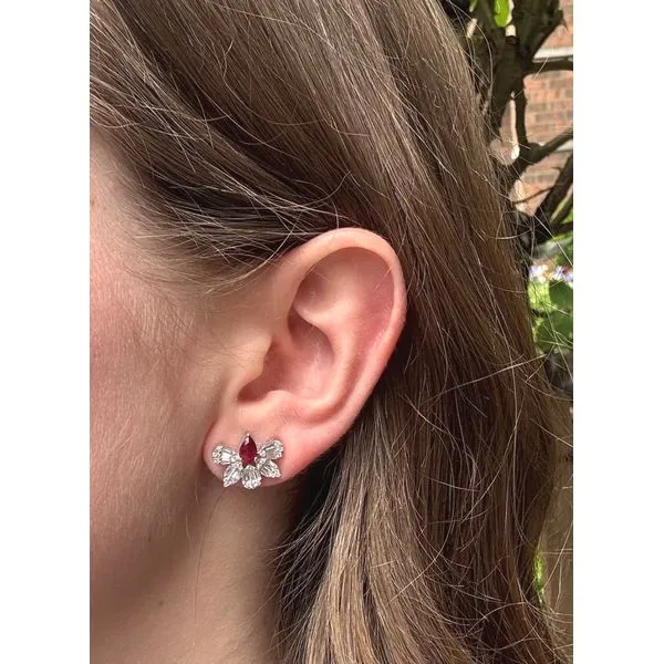 Colored Stone Earring Mollys Jewelers Brooklyn, NY