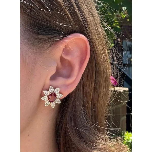 Colored Stone Earring Mollys Jewelers Brooklyn, NY