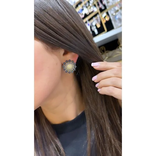 Colored Stone Earring Mollys Jewelers Brooklyn, NY