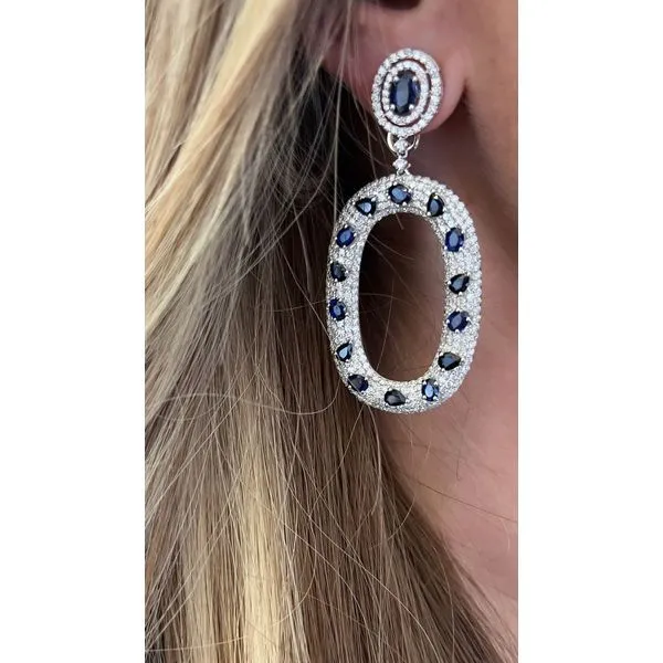 Colored Stone Earring Mollys Jewelers Brooklyn, NY