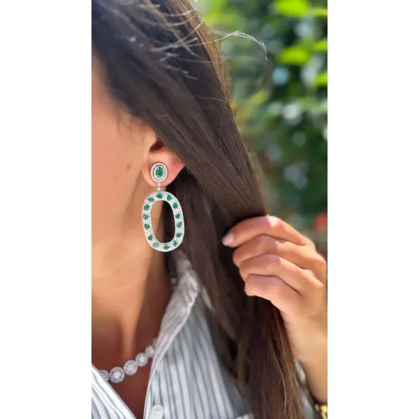 Colored Stone Earring Mollys Jewelers Brooklyn, NY