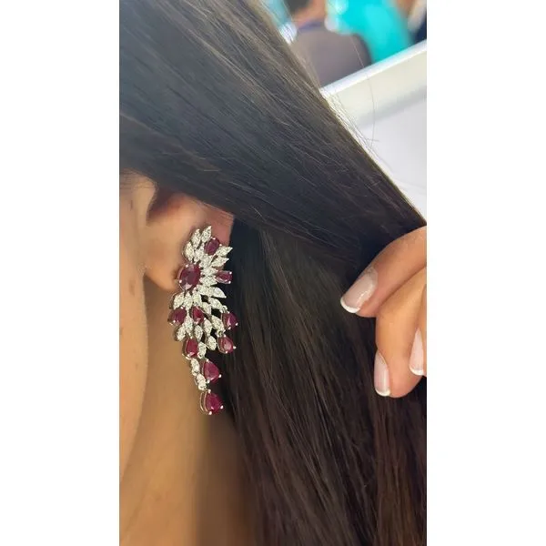Colored Stone Earring Mollys Jewelers Brooklyn, NY
