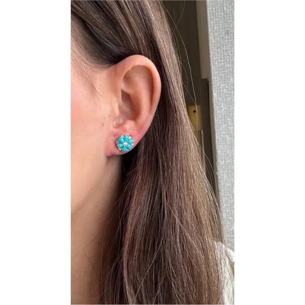 Colored Stone Earring Mollys Jewelers Brooklyn, NY