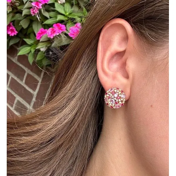 Colored Stone Earring Image 2 Mollys Jewelers Brooklyn, NY