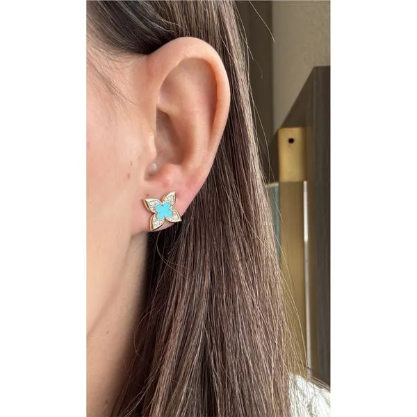 Colored Stone Earring Mollys Jewelers Brooklyn, NY