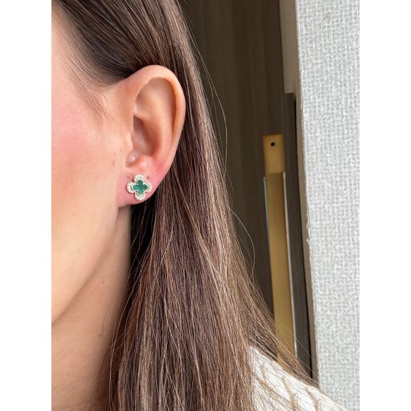 Colored Stone Earring Image 2 Mollys Jewelers Brooklyn, NY
