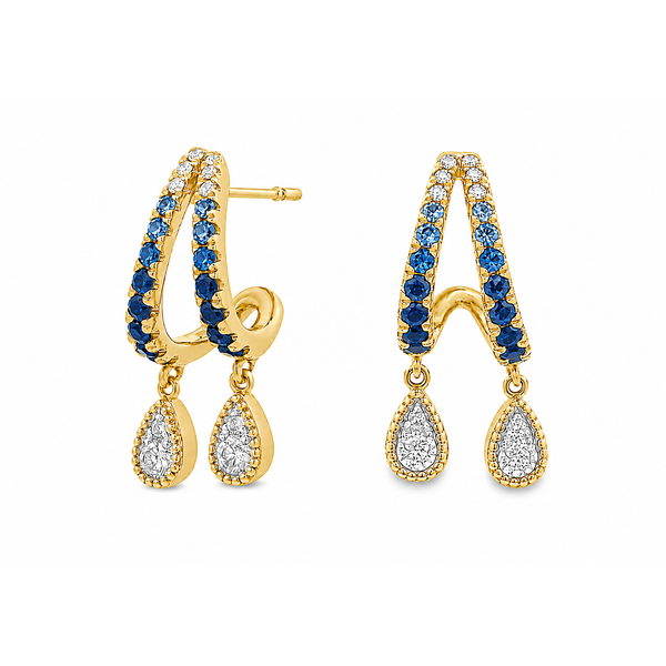 Colored Stone Earring Mollys Jewelers Brooklyn, NY