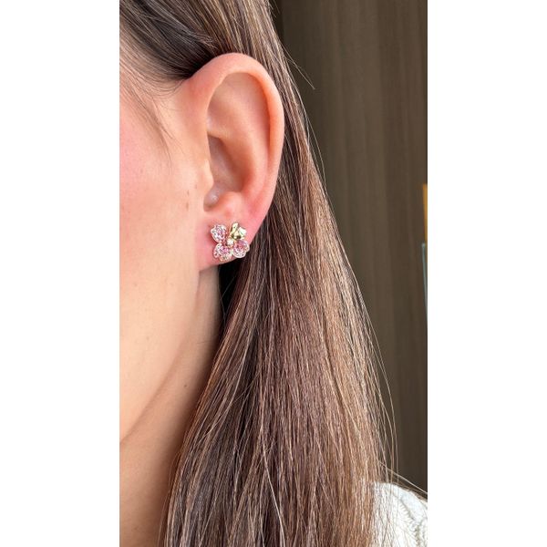 Colored Stone Earring Image 2 Mollys Jewelers Brooklyn, NY