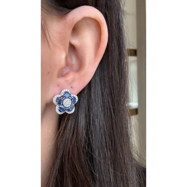 Colored Stone Earring Mollys Jewelers Brooklyn, NY