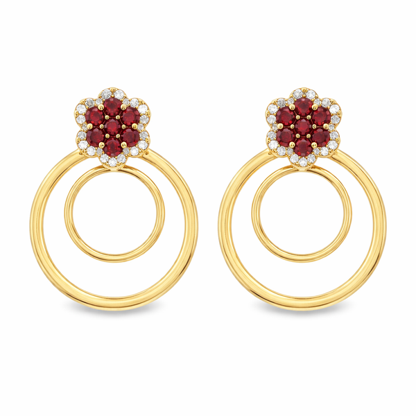 Colored Stone Earring Mollys Jewelers Brooklyn, NY