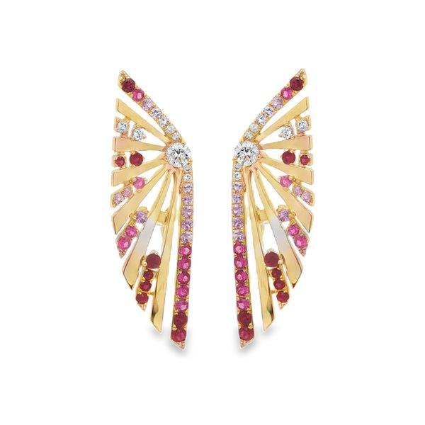 Colored Stone Earring Mollys Jewelers Brooklyn, NY