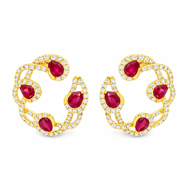 Colored Stone Earring Mollys Jewelers Brooklyn, NY