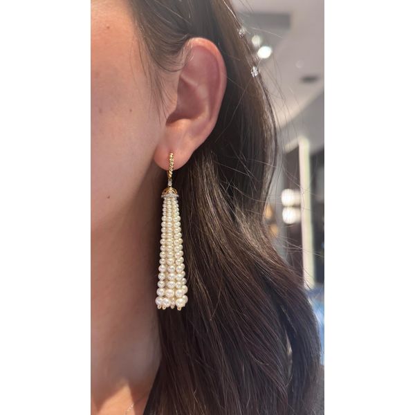 Colored Stone Earring Image 2 Mollys Jewelers Brooklyn, NY