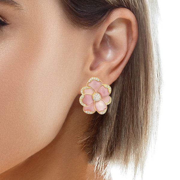 Colored Stone Earring Image 2 Mollys Jewelers Brooklyn, NY