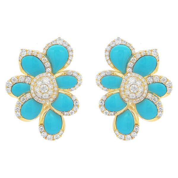 Colored Stone Earring Mollys Jewelers Brooklyn, NY