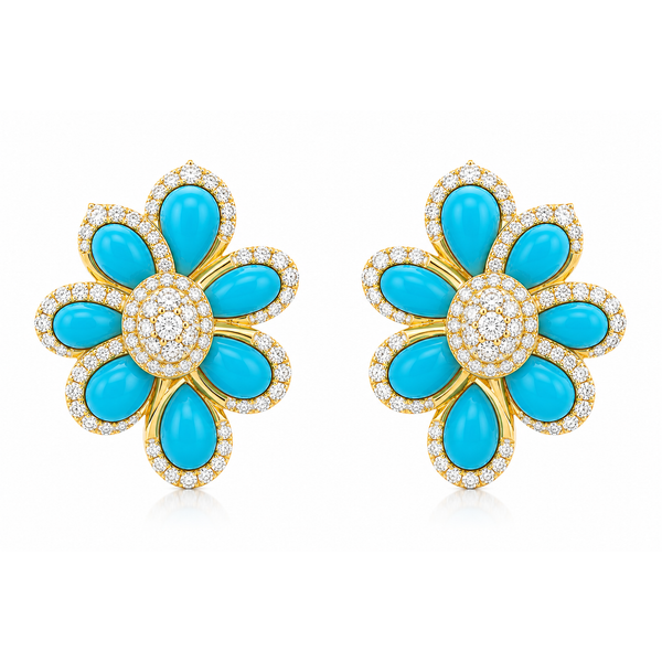 Colored Stone Earring Mollys Jewelers Brooklyn, NY