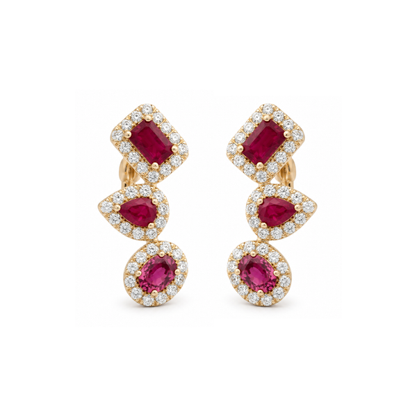Colored Stone Earring Mollys Jewelers Brooklyn, NY