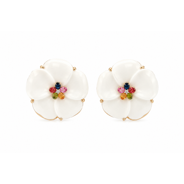 Colored Stone Earring Mollys Jewelers Brooklyn, NY