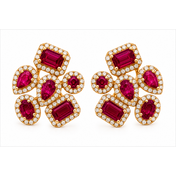 Colored Stone Earring Mollys Jewelers Brooklyn, NY
