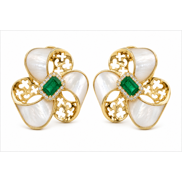 Colored Stone Earring Mollys Jewelers Brooklyn, NY