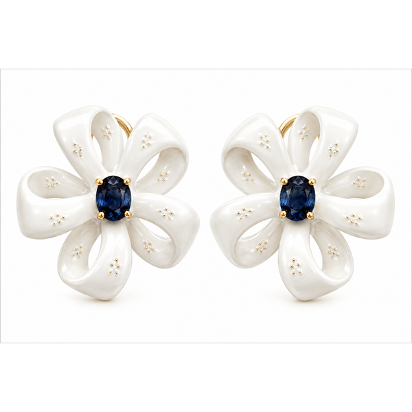 Colored Stone Earring Mollys Jewelers Brooklyn, NY