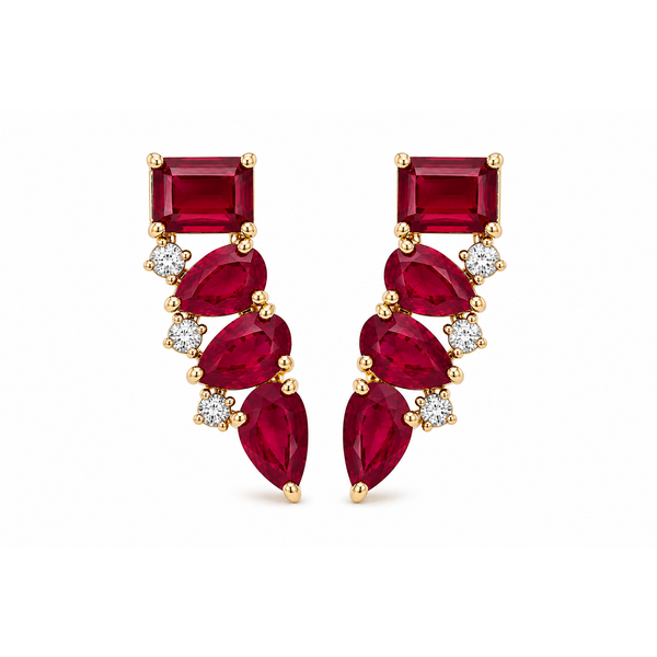 Colored Stone Earring Mollys Jewelers Brooklyn, NY