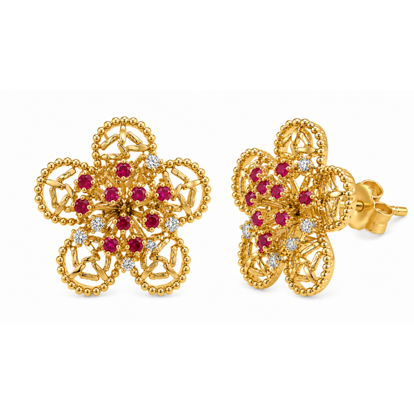 Colored Stone Earring Mollys Jewelers Brooklyn, NY