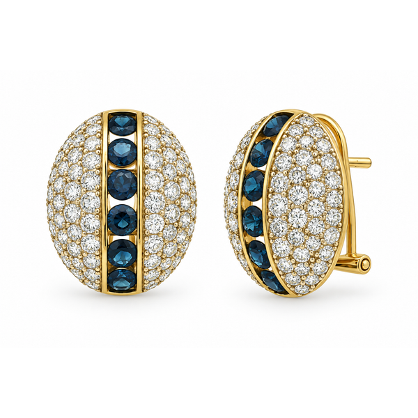 Colored Stone Earring Mollys Jewelers Brooklyn, NY