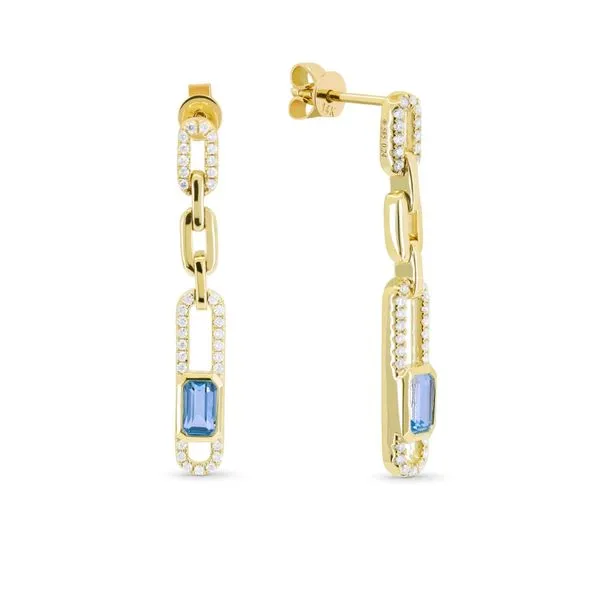Colored Stone Earring Mollys Jewelers Brooklyn, NY