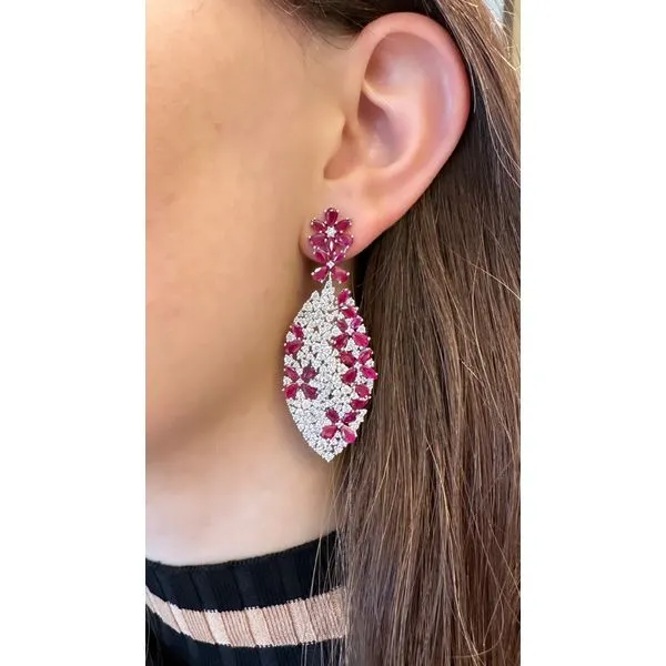 Colored Stone Earring Mollys Jewelers Brooklyn, NY