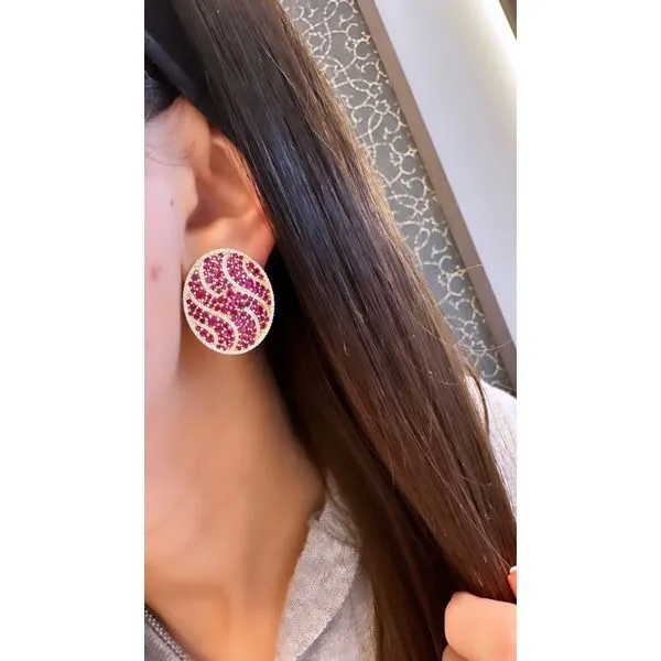 Colored Stone Earring Mollys Jewelers Brooklyn, NY