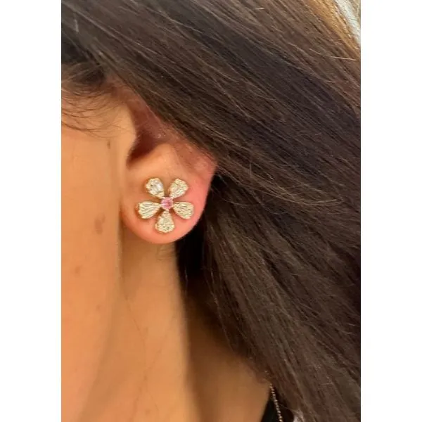 Colored Stone Earring Image 2 Mollys Jewelers Brooklyn, NY