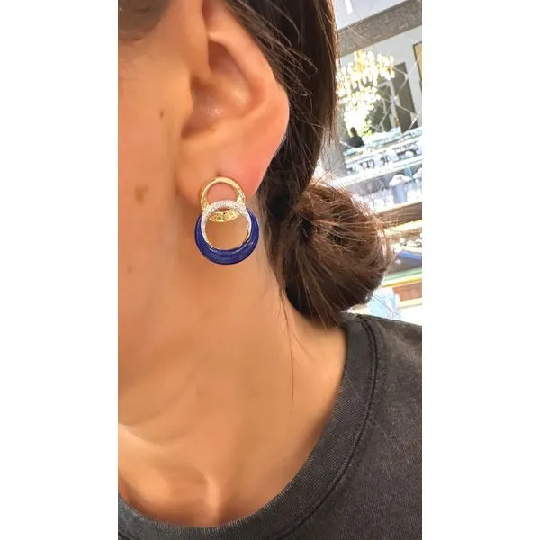 Colored Stone Earring Mollys Jewelers Brooklyn, NY