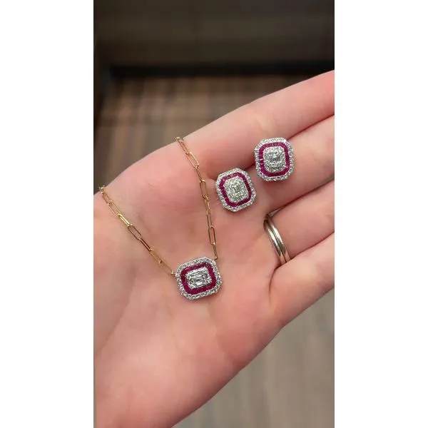 Colored Stone Earring Mollys Jewelers Brooklyn, NY