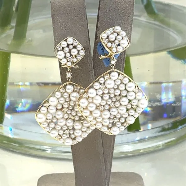 Colored Stone Earring Image 2 Mollys Jewelers Brooklyn, NY