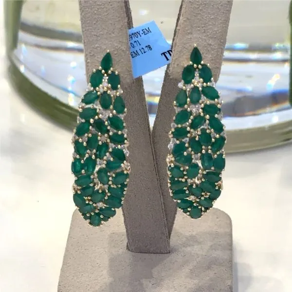 Colored Stone Earring Image 2 Mollys Jewelers Brooklyn, NY