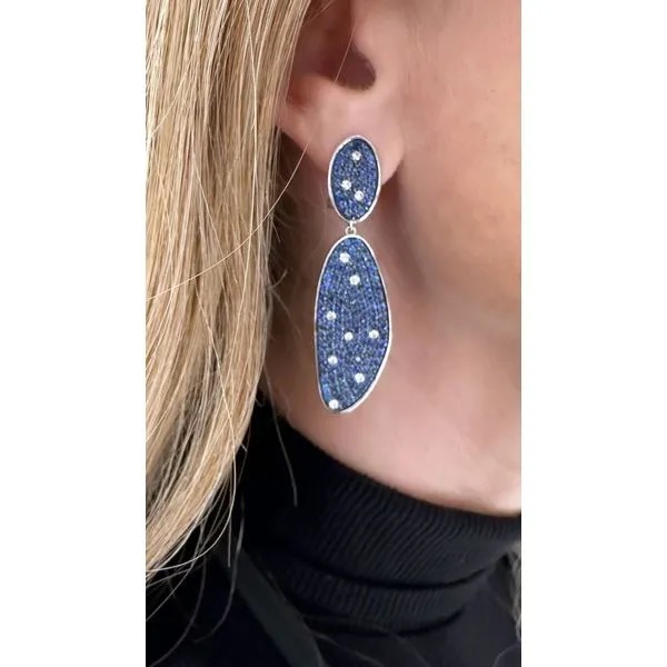 Colored Stone Earring Mollys Jewelers Brooklyn, NY