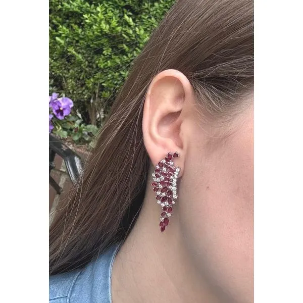 Colored Stone Earring Mollys Jewelers Brooklyn, NY