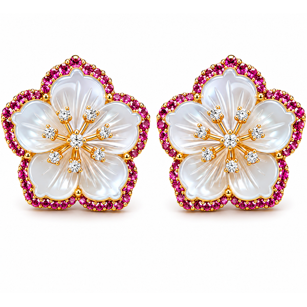 Colored Stone Earring Mollys Jewelers Brooklyn, NY