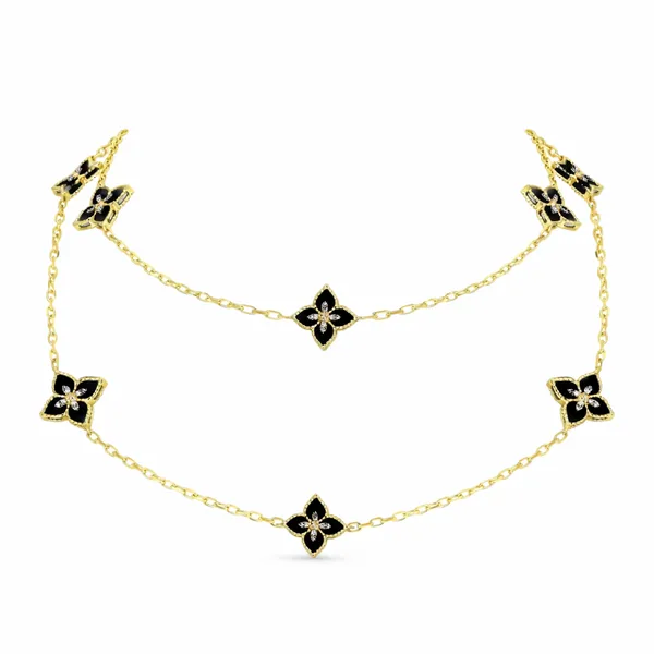 Colored Stone Necklace Mollys Jewelers Brooklyn, NY