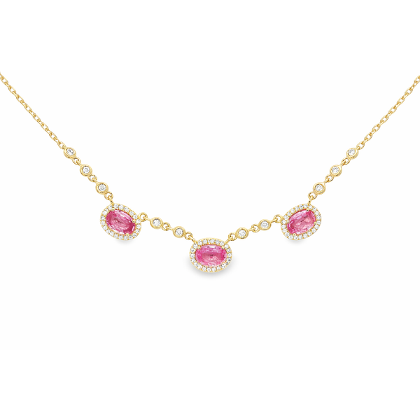 Colored Stone Necklace Mollys Jewelers Brooklyn, NY