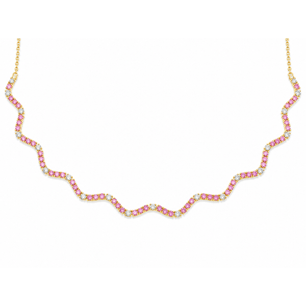 Colored Stone Necklace Mollys Jewelers Brooklyn, NY
