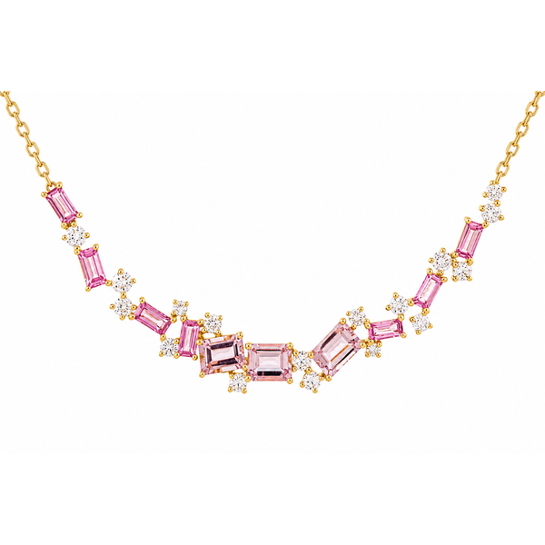 Colored Stone Necklace Mollys Jewelers Brooklyn, NY