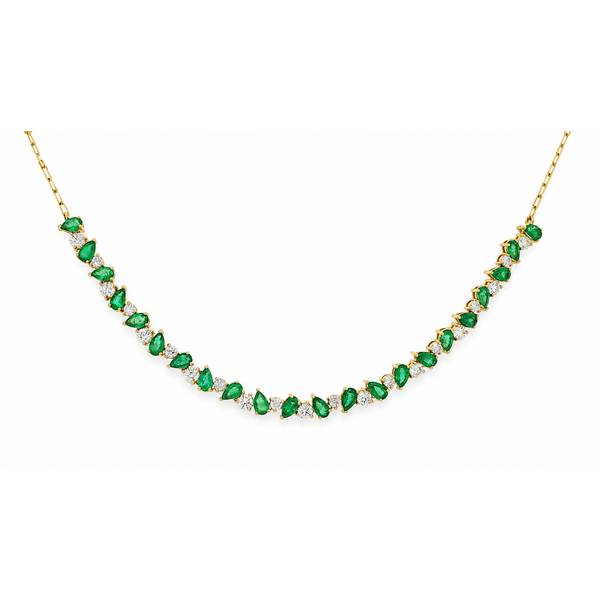 Colored Stone Necklace Mollys Jewelers Brooklyn, NY