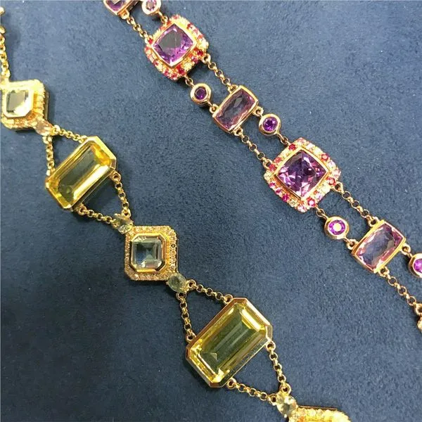 Colored Stone Bracelet Image 3 Mollys Jewelers Brooklyn, NY