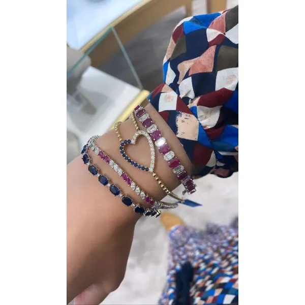 Colored Stone Bracelet Image 3 Mollys Jewelers Brooklyn, NY
