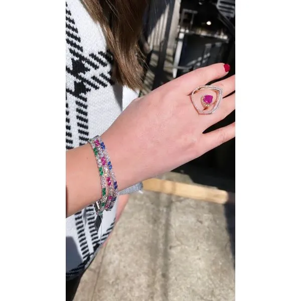 Colored Stone Bracelet Mollys Jewelers Brooklyn, NY